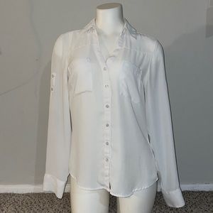 Express | White “Portofino” Dress Shirt